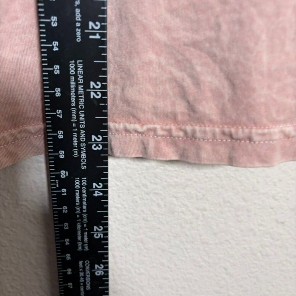 Oat Collective T-Shirt Women's XL Cropped Pet Dogs Shop Local Repeat Pink Top - Picture 5 of 8